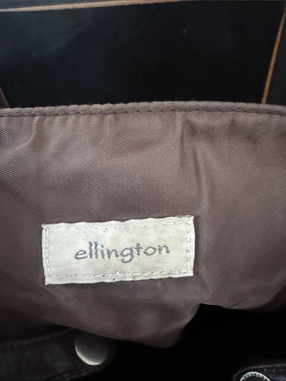 Ellington Dark Brown Leather Backpack